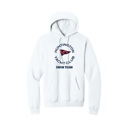 Huntington Yacht Club -  Port & Company - Core Fleece Pullover Hooded Sweatshirt - White