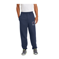 Huntington Yacht Club - Port & Co. - Core Fleece Sweatpants - Navy 