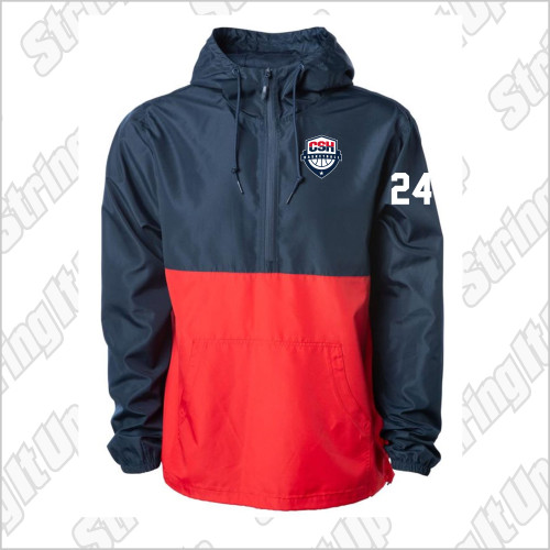 CSH Basketball Independent Trading Co. - Lightweight Windbreaker Pullover Jacket 