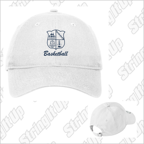 CSH Basketball New Era® - Adjustable Unstructured Cap - White CSH Basketball New Era® - Adjustable Unstructured Cap - White