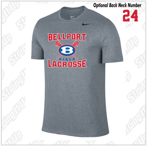 Bellport Lacrosse Nike Legend Dri-Fit Short Sleeve Tee