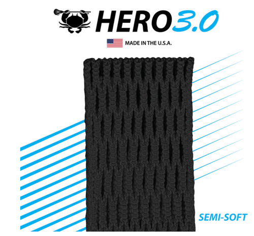 East Coast Dyes ECD Hero 3.0 Semi-Soft Mesh Stringing Black