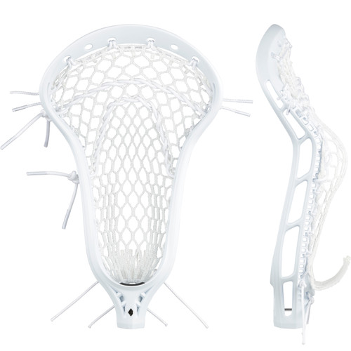 String King Mark 2 Midfield White w/White Mesh Pocket