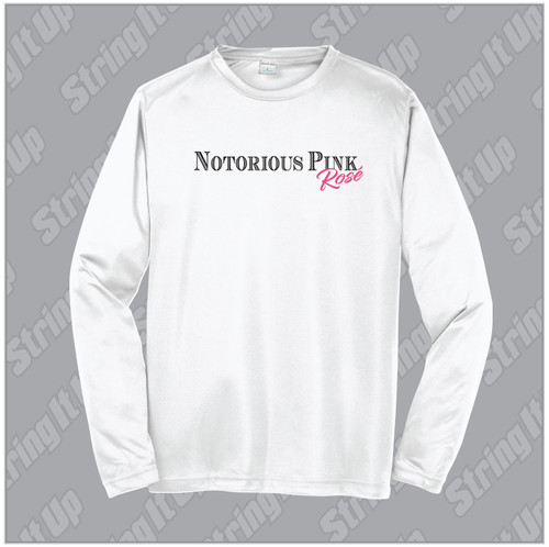 Notorious Pink Rosé Adult Sport-Tek® PosiCharge® Competitor™ Long Sleeve