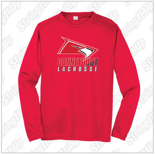 Connetquot Lacrosse Youth Sport-Tek® PosiCharge® Competitor™ Long Sleeve Tee