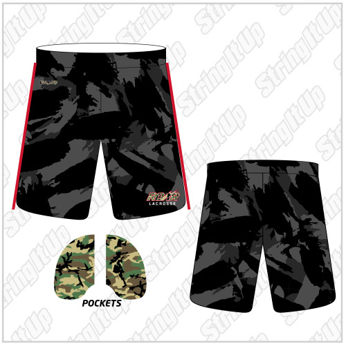 ROAR 2026 Sublimated Practice Shorts w/Pockets