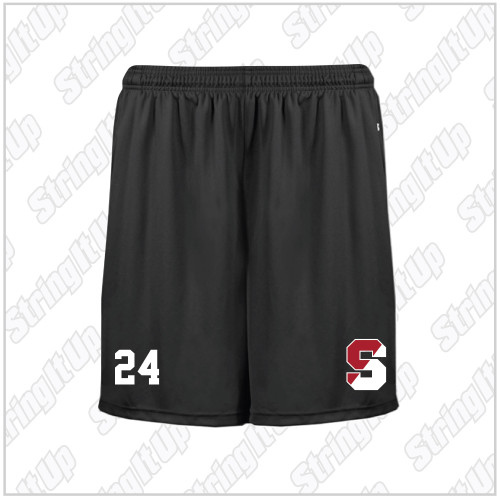 Syosset Lacrosse Practice  Apparel Badger Sport 7" Shorts w/ Pockets