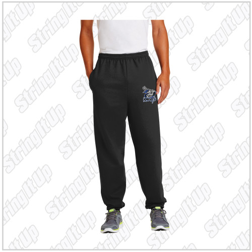 Elwood Lax Adult Port & Company® - Essential Fleece Sweatpant with Pockets