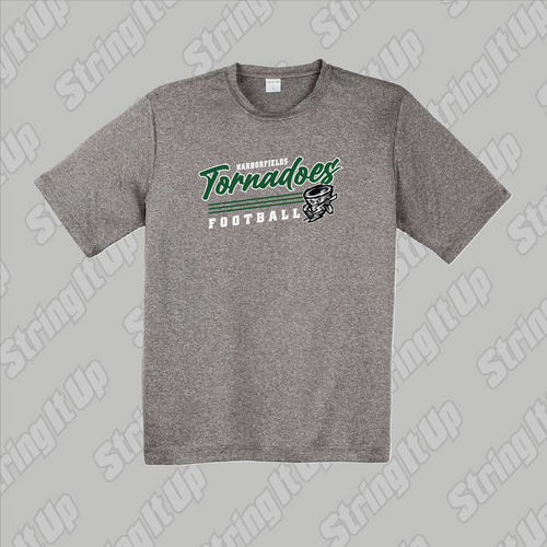 Harborfields Sport-Tek Sport-Tek® Heather Contender™ Tee in Grey Heather