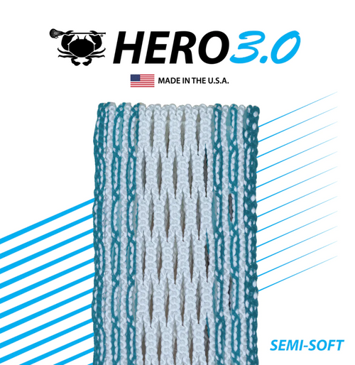 East Coast Dyes ECD Hero 3.0 Semi-Soft Mesh Stringing Carolina Storm Striker