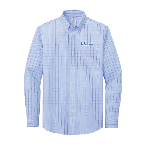 Duke Brooks Brothers® Wrinkle-Free Stretch Patterned Shirt