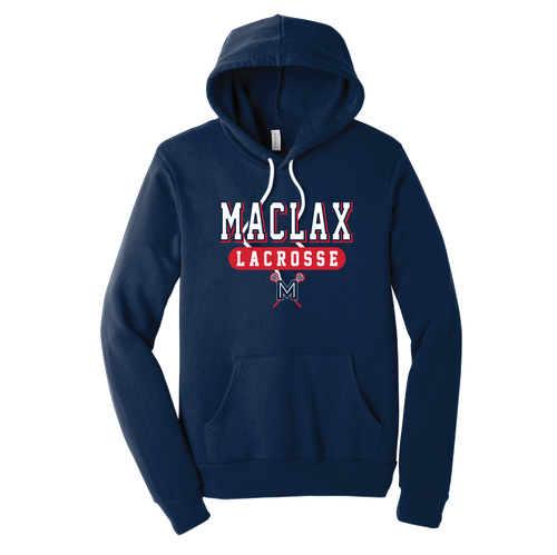 MacLax BELLA+CANVAS ® Unisex Sponge Fleece Pullover Hoodie