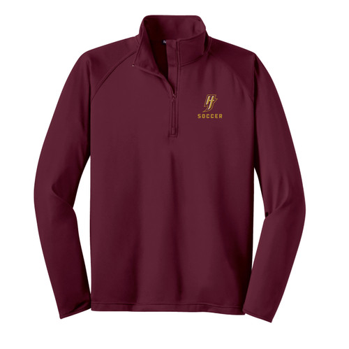 YHT Soccer Wrestling Sport-Wick® Stretch 1/4-Zip Pullover