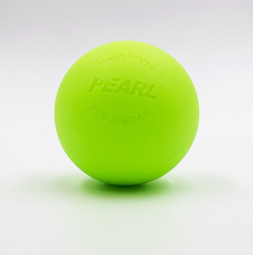 Pearl Lacrosse Ball - Optic Yellow Single