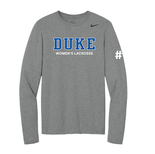 NEW!! Duke Nike Team Legend Long Sleeve Tee NEW!! Duke Nike Team Legend Long Sleeve Tee