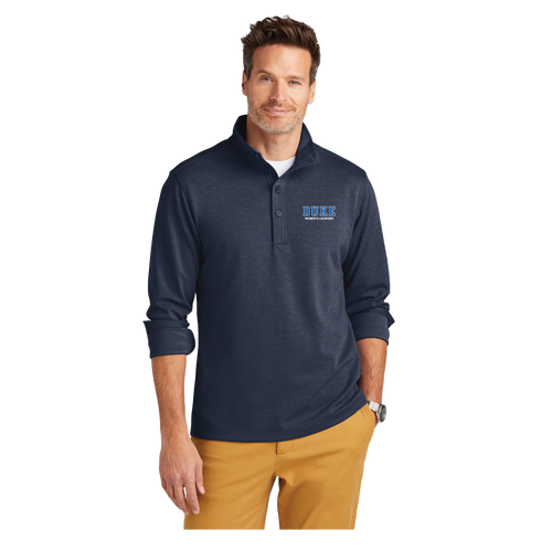 Duke Lacrosse Brooks Brothers® Mid-Layer Stretch 1/2-Button Duke Lacrosse Brooks Brothers® Mid-Layer Stretch 1/2-Button