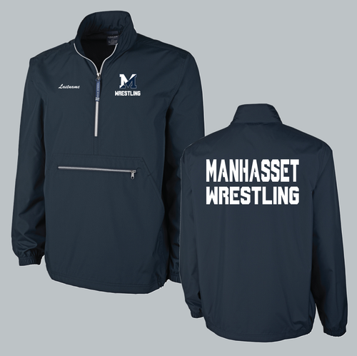 Manhasset Wrestling Adult Charles River Riverbank Pack-N-Go® Pullover