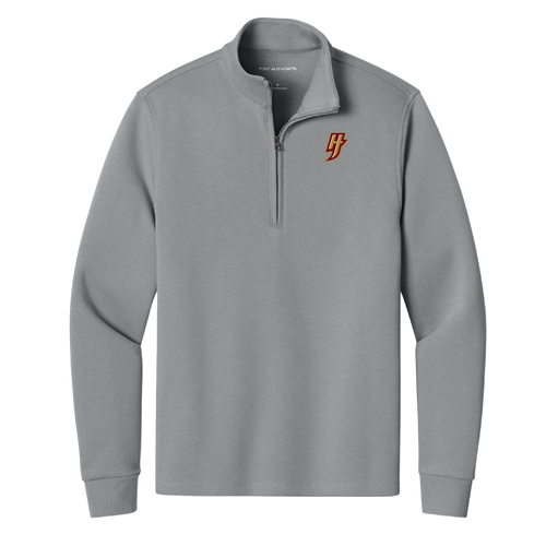 YHT Port Authority® Wearever Signature Double Pique 1/4-Zip