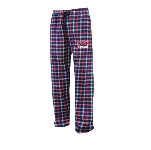 CSH Baseball Pennant Brand Flannel Pants