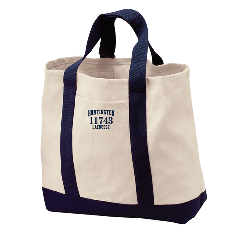 Huntington Lax - Port Authority® - Ideal Twill Two-Tone Shopping Tote - 11743