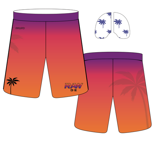 SIU R.A.W. Lacrosse Official 2026 Game Short - DE