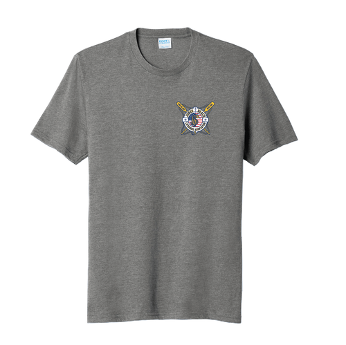 JBLA - Port & Co. - Fan Favorite Blend Tee - Grey. 