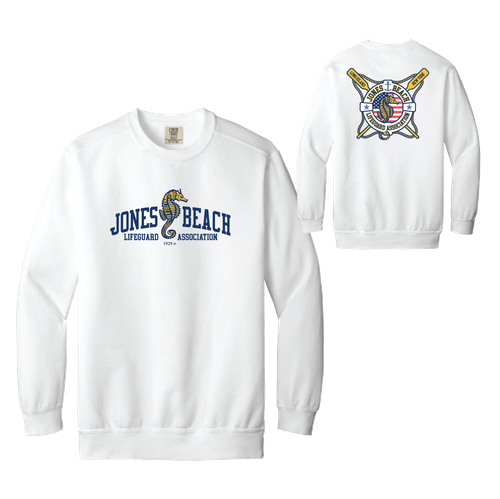 JBLA - Comfort Colors - Ring Spun Crewneck Sweatshirt - White.