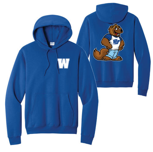 Washington Primary -  Port & Co. - Core Fleece Pullover Hooded Sweatshirt - Royal Blue