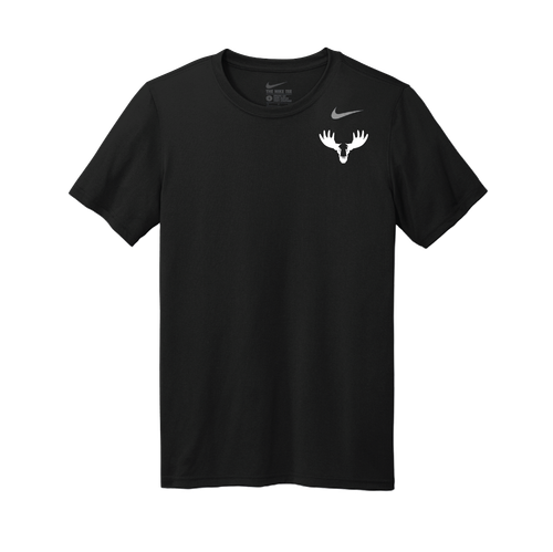 NEW!! MooseLax Adult & Youth Nike Legend Dri-fit Tee in Black  - 2026