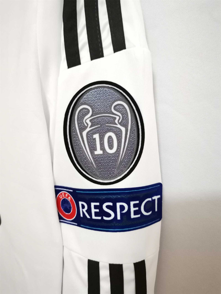 Real Madrid Home 14/15 Long Sleeve Jersey