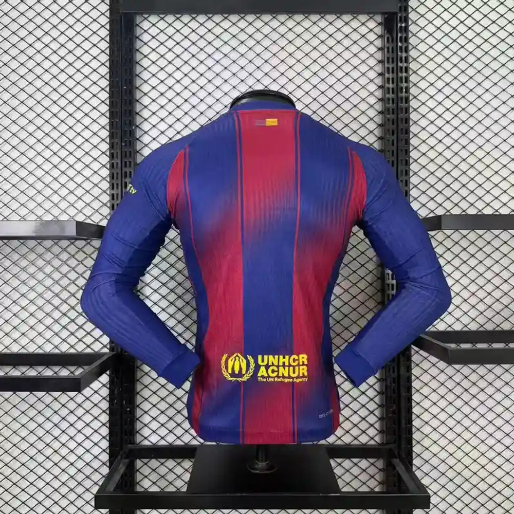 F.C.B Long Sleeve Home 2025/26 Player
