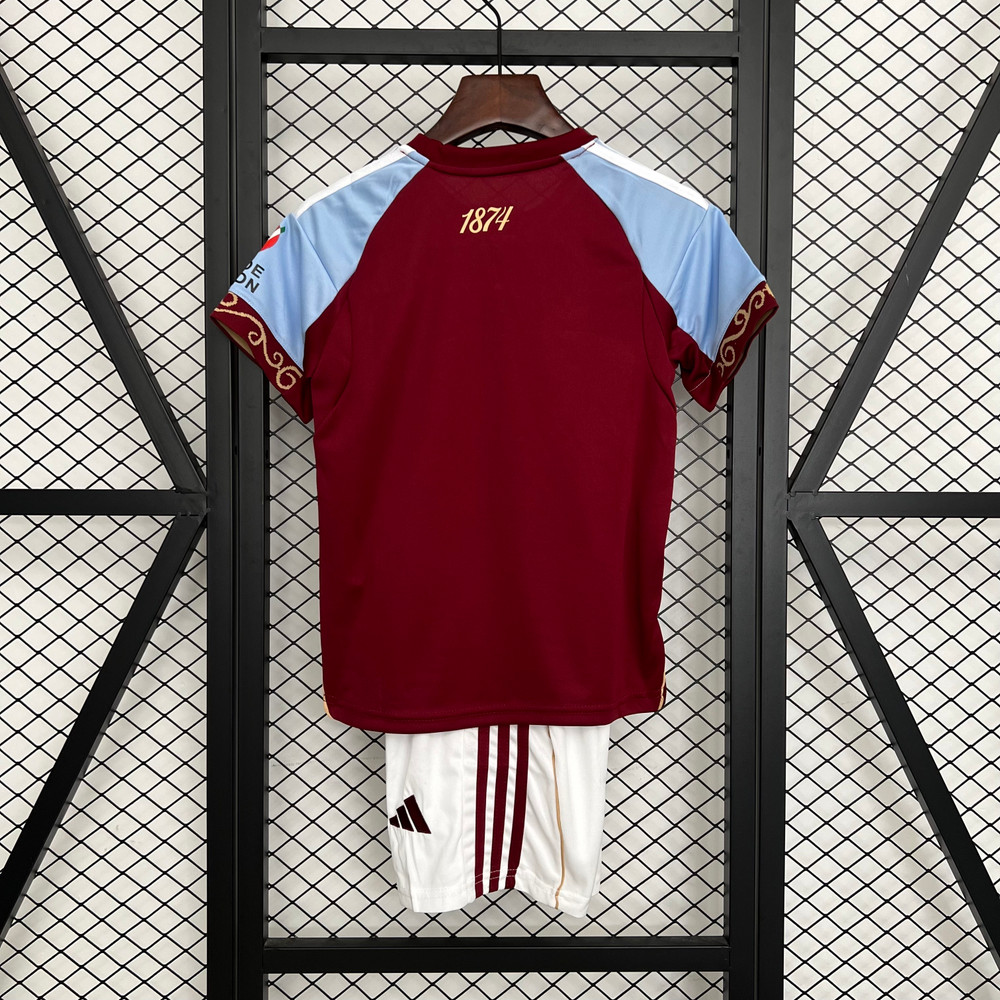 Kids Aston Villa 2025/26 Third Home