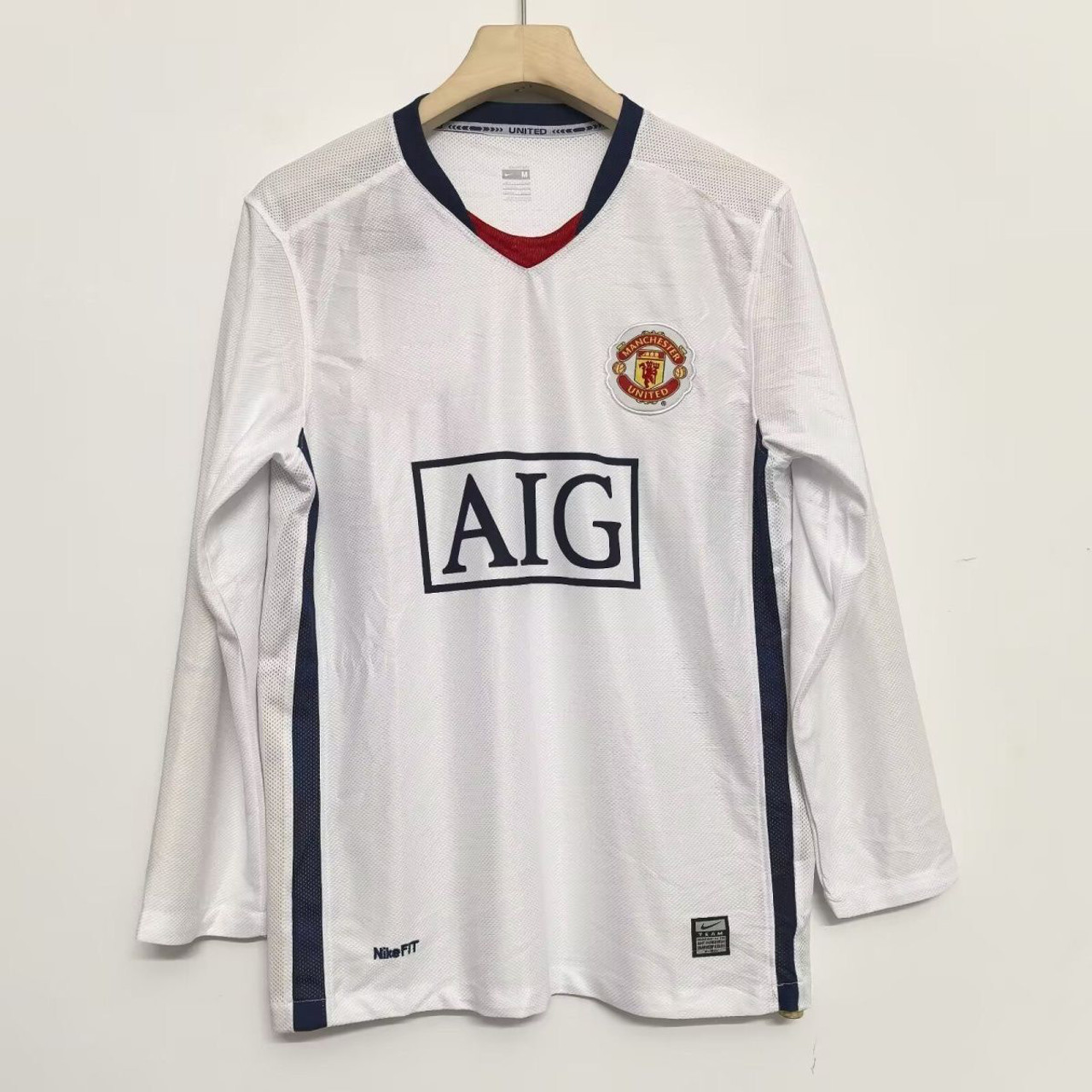 Manchester United Away 08/09 Long Sleeve Jersey