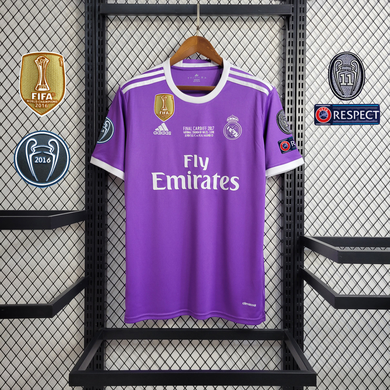 Real madrid home and away kit