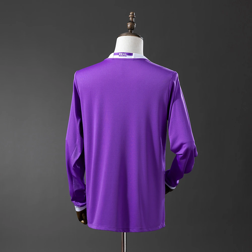 Real Madrid Away 16/17 Long Sleeve Jersey