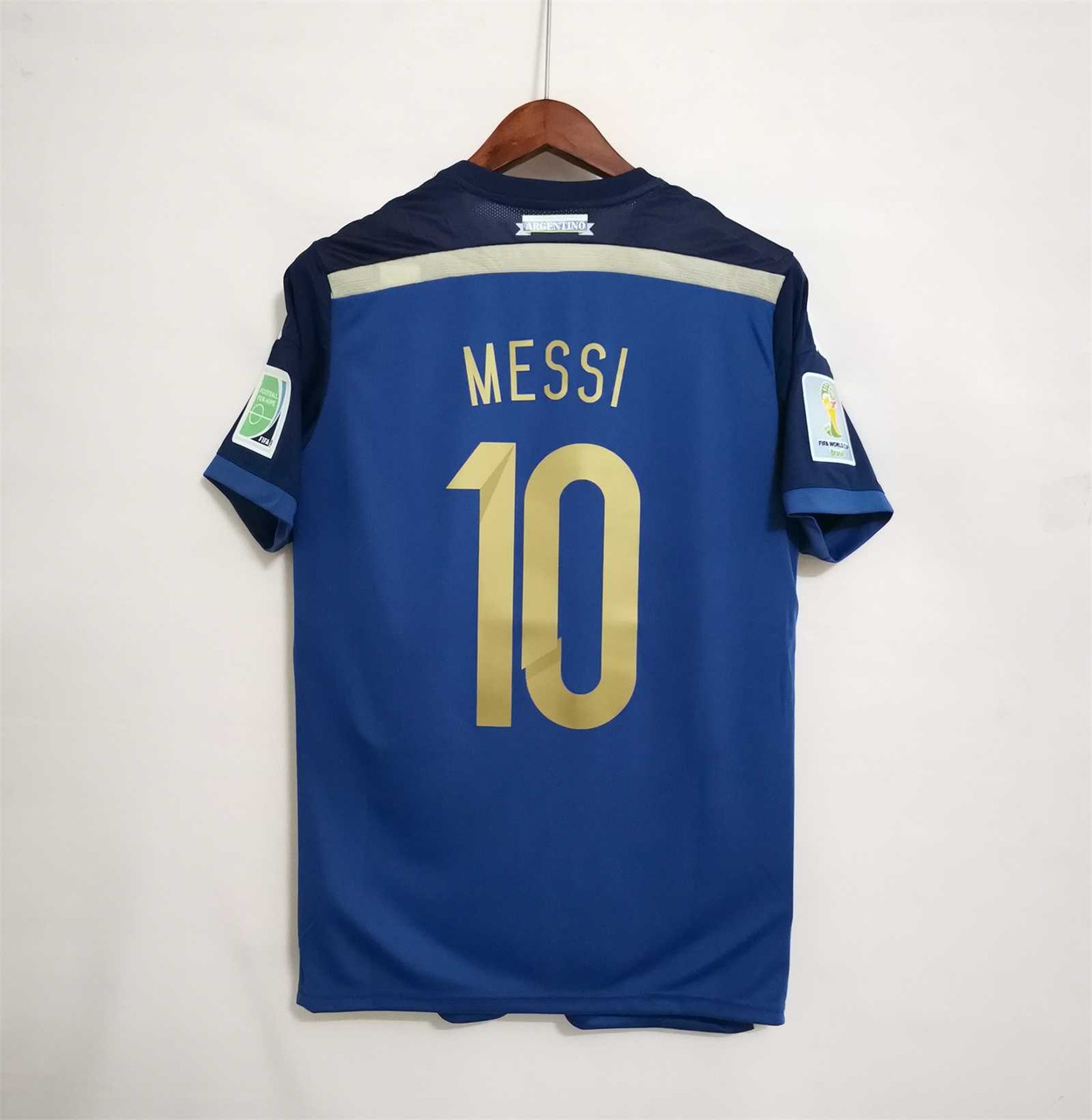 Messi Argentina Away football shirt 2013 - 2014 Adidas G75187 Mens