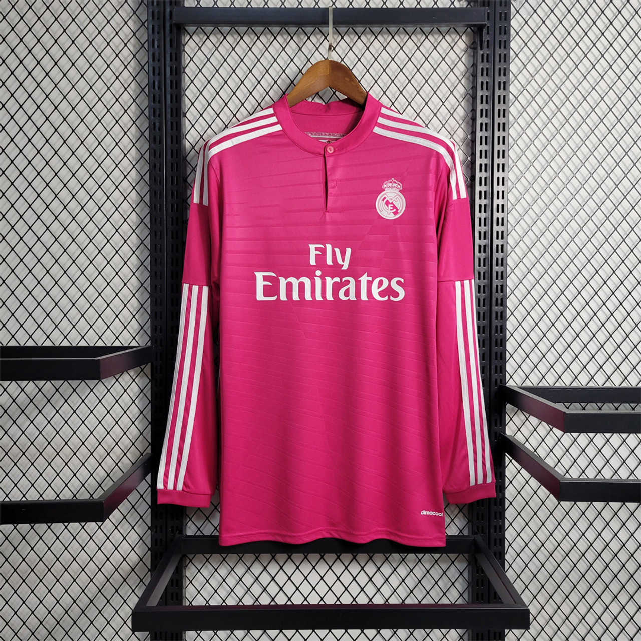 Real Madrid Away 14/15 Long Sleeve Jersey