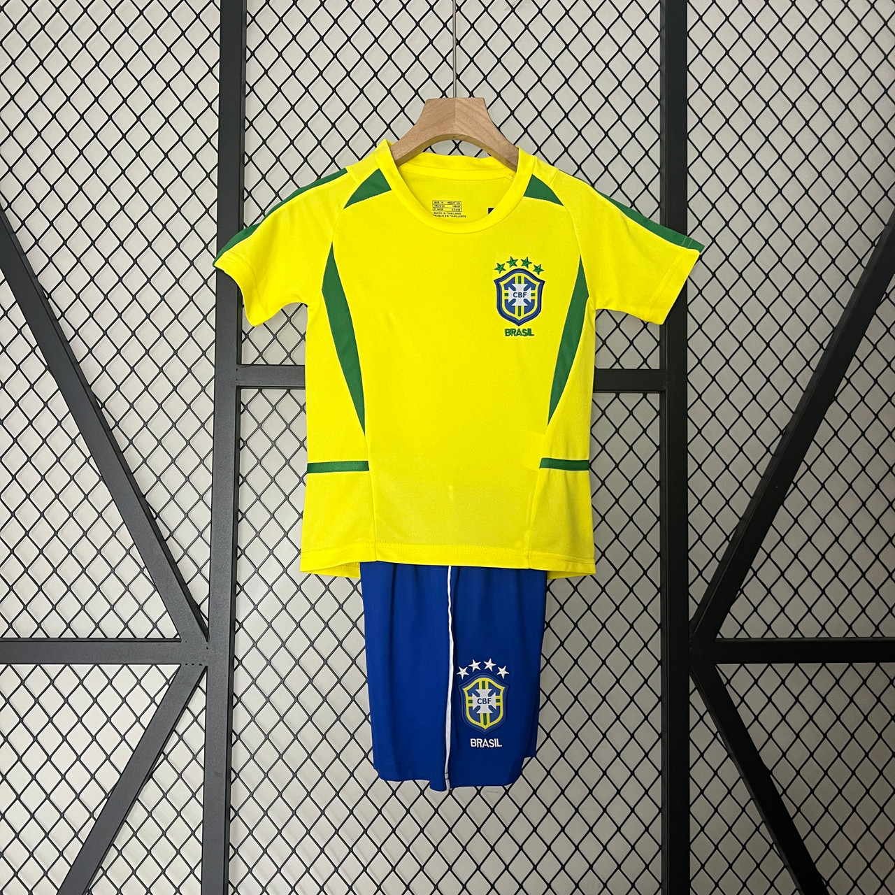 Kids Brazil Home Retro 2002/03