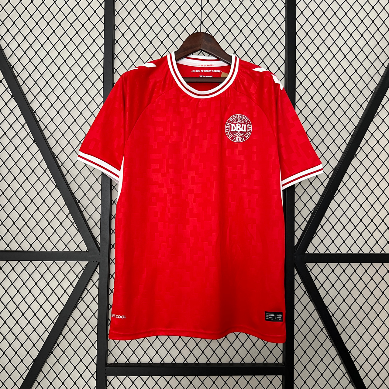 Denmark 2024 Euro Home Jersey