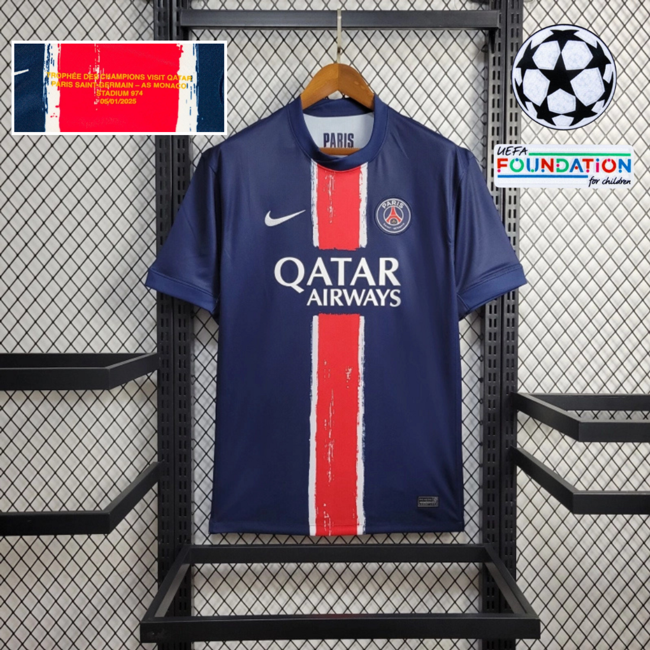 PSG Home 2024/25 Jersey Champions League Final