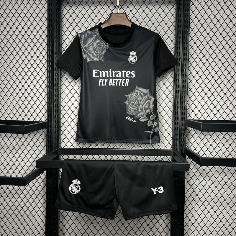 Kids Real Madrid Y-3 Black