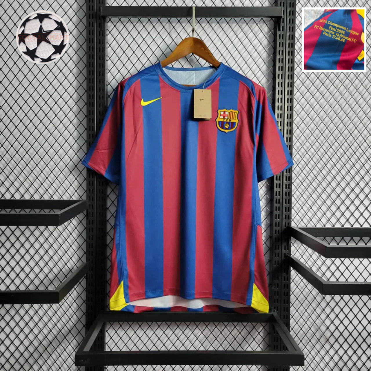 F.C.B Champions League Final 2005/06 Jersey