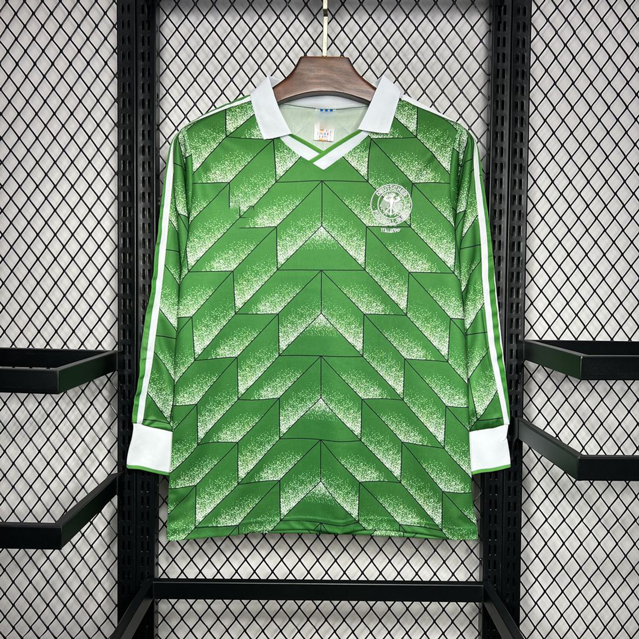 Germany 1990 Away Long Sleeve Retro