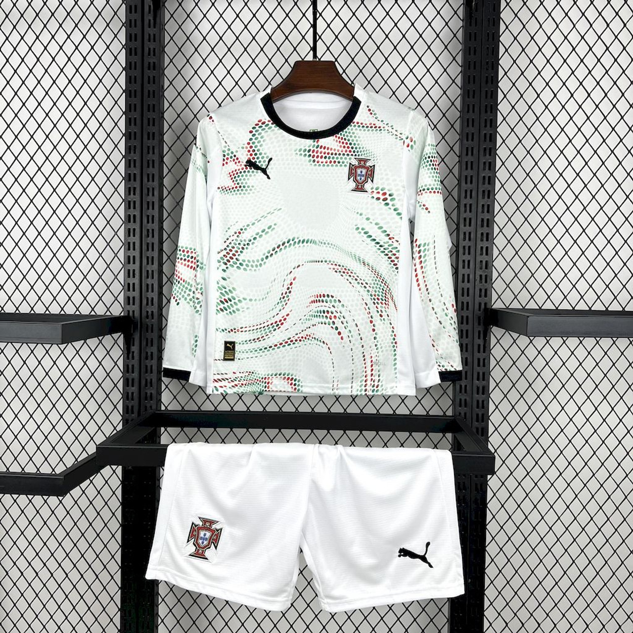 Kids Portugal 2025/26 Away Long Sleeve