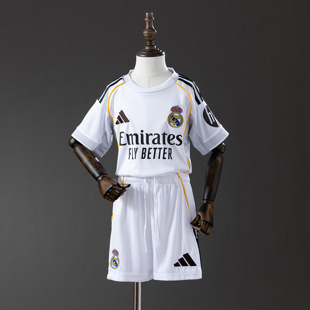 Kids Real Madrid Home 2025/26 Jersey