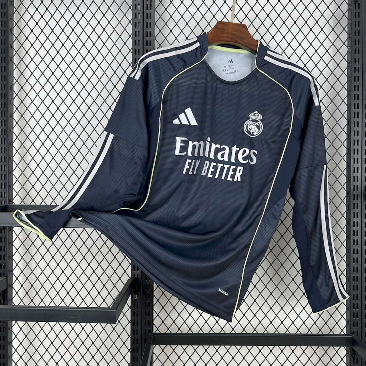 Real Madrid Long Sleeve 2025/26 Away