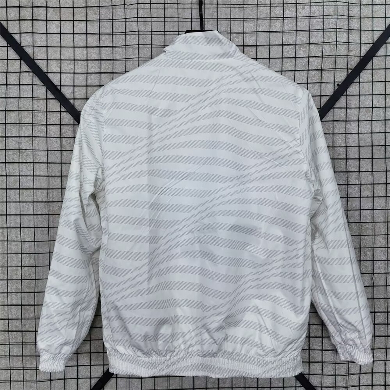 Real Madrid Reversible White 2025/26 Windbreaker