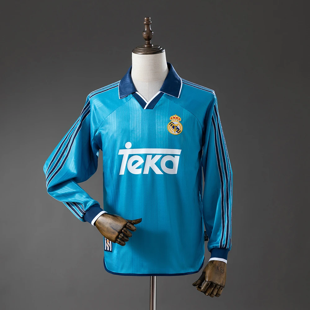 Retro Real Madrid 99/00 Third Away Long-Sleeved