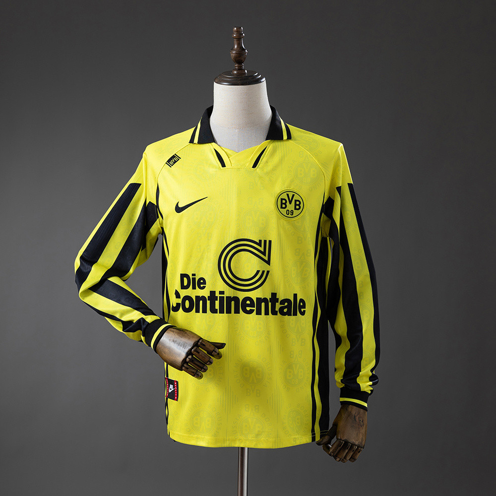 Retro Dortmund 96/97 Home Long-Sleeve