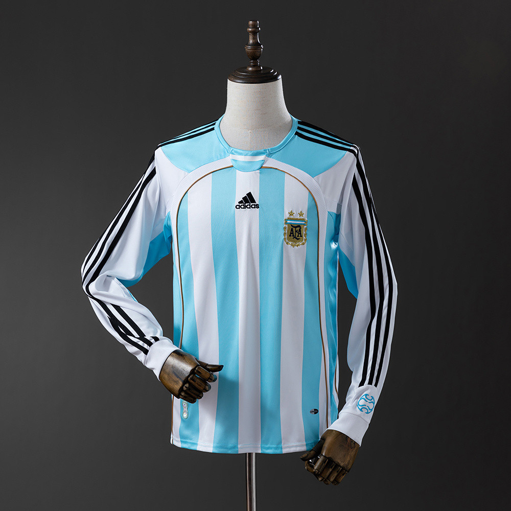 Retro Argentina 2006 Home Long Sleeve